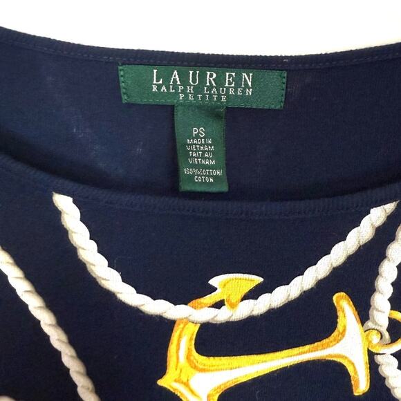 Lauren Ralph Lauren Nautical Print Dress - Picture 4 of 10